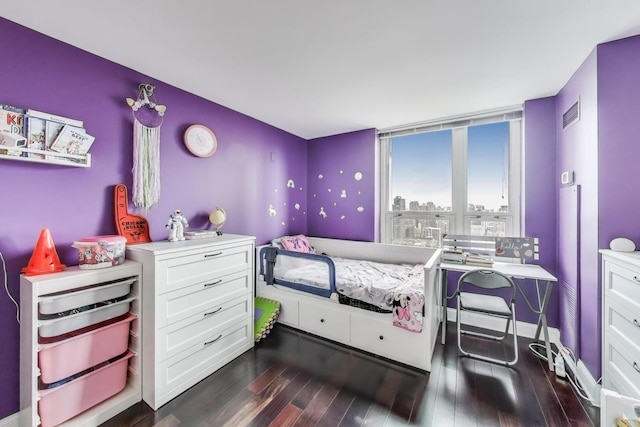 345 N Lasalle Blvd Unit 3602, Chicago, IL 60654 - bedroom with dark wood finished floors