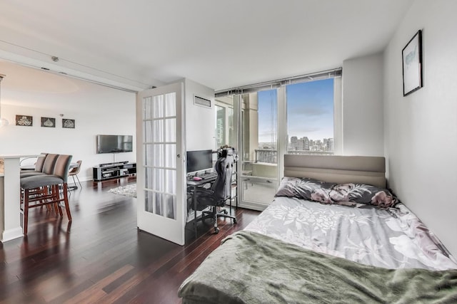 345 N Lasalle Blvd Unit 3602, Chicago, IL 60654 - bedroom with wood finished floors and a desk