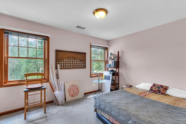 4008 Pinecrest Dr, Champaign, IL 61822 - carpeted bedroom with baseboards and a textured ceiling