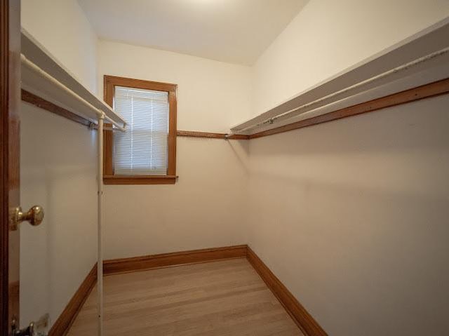 4912 S Komensky Ave, Chicago, IL 60632 - spacious closet featuring light wood finished floors