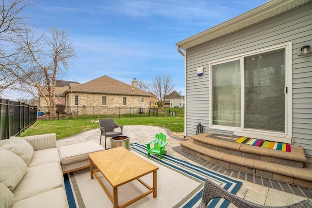 14117 Meadow Ln, Plainfield, IL 60544 - view of patio with outdoor lounge area
