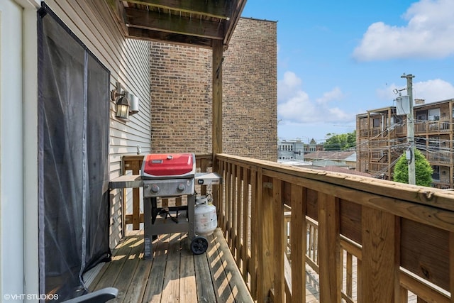 1621 W Rascher Ave Unit 2, Chicago, IL 60640 - balcony with grilling area