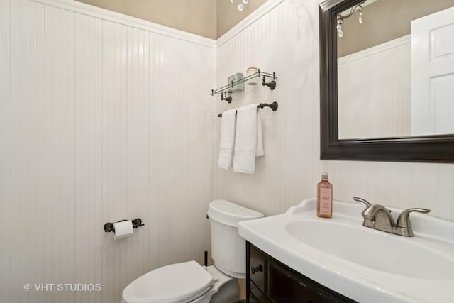 1101 S Nightingale Dr, Palatine, IL 60067 - bathroom featuring vanity and toilet