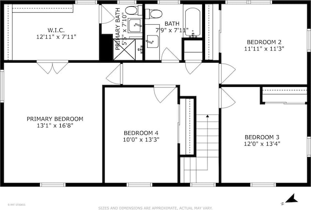 1101 S Nightingale Dr, Palatine, IL 60067 - view of property floor plan