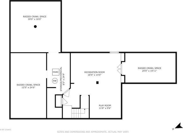 1101 S Nightingale Dr, Palatine, IL 60067 - view of room layout