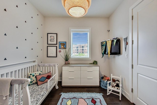 3224 N Elston Ave Unit 2S, Chicago, IL 60618 - bedroom featuring wood finished floors and baseboards