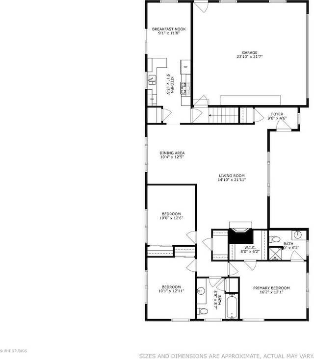 452 Miller St, Beecher, IL 60401 - home floor plan