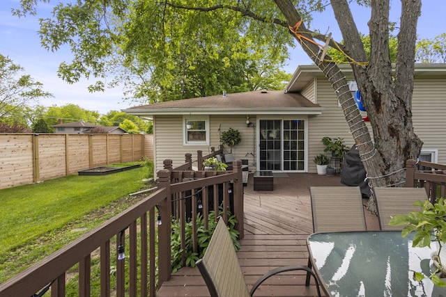 3907 New Haven Ave, Arlington Heights, IL 60004 - view of wooden deck