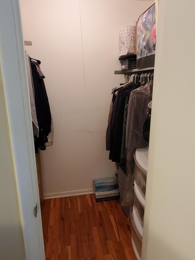237 Sumac Ln, Schaumburg, IL 60193 - spacious closet with wood finished floors