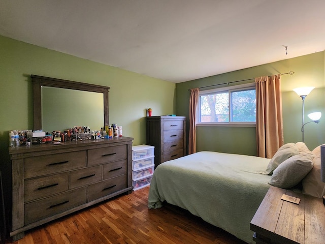 237 Sumac Ln, Schaumburg, IL 60193 - bedroom with dark wood-style floors