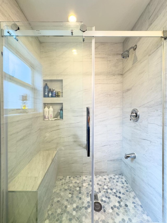 8024 N Odell Ave, Niles, IL 60714 - bathroom featuring a stall shower