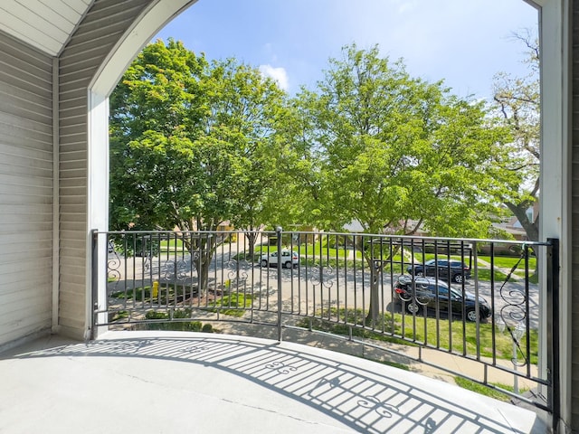 8024 N Odell Ave, Niles, IL 60714 - view of patio / terrace featuring a balcony