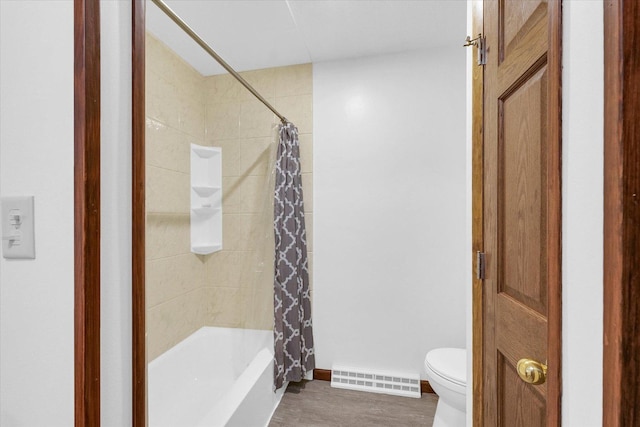 2908 Rolling Acres Dr, Champaign, IL 61822 - full bathroom featuring toilet and shower / tub combo