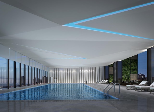 363 E Wacker Dr Unit 1601, Chicago, IL 60601 - indoor community pool featuring a patio