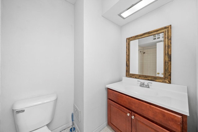 17714 Dogwood Ln, Hazel Crest, IL 60429 - bathroom featuring toilet and vanity