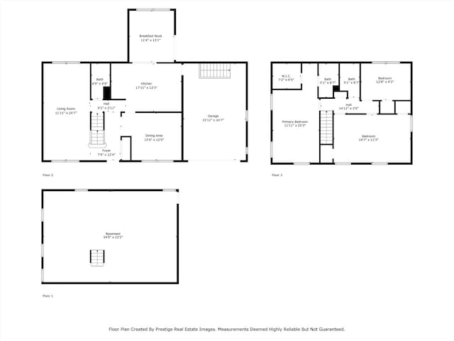 17714 Dogwood Ln, Hazel Crest, IL 60429 - floor plan / room layout