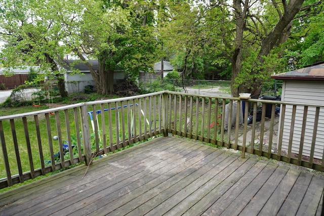 7225 S Princeton Ave, Chicago, IL 60621 - view of deck