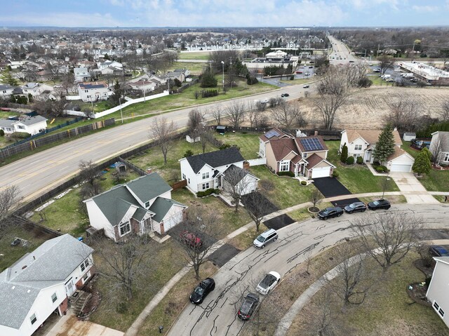 1947 Lucille Ln, Hanover Park, IL 60133 - aerial view of property's location with nearby suburban area