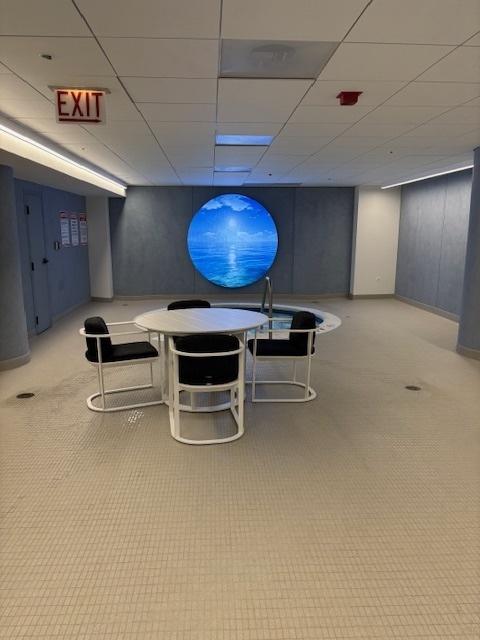 680 N Lake Shore Dr Unit 1623, Chicago, IL 60611 - recreation room featuring a drop ceiling