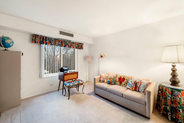 1615 E Central Rd Unit 410B, Arlington Heights, IL 60005 - living area featuring carpet floors and baseboards