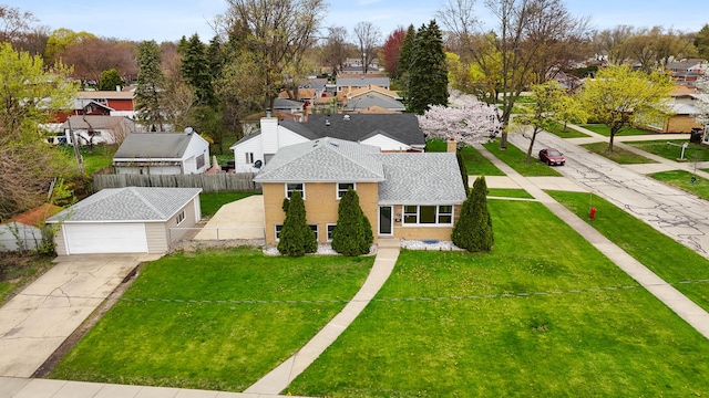 44 Cranbrook Dr, Des Plaines, IL 60016 - aerial view of residential area