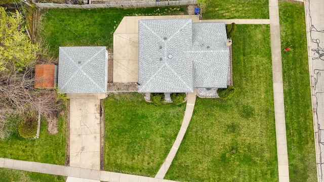 44 Cranbrook Dr, Des Plaines, IL 60016 - drone / aerial view