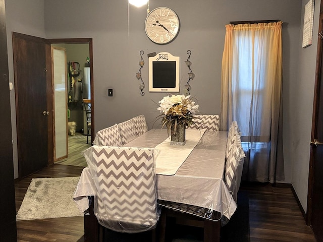 484 Hickory Pl, Elgin, IL 60120 - dining space with dark wood-style flooring