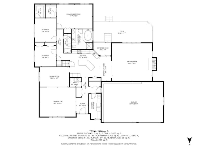 2261 E Gaisor Dr, Crete, IL 60417 - property floor plan