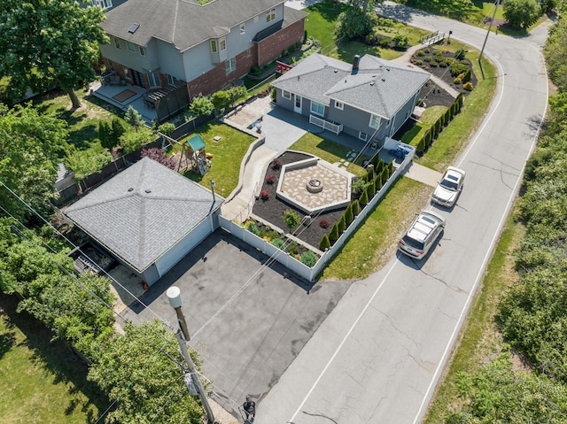 4401 Kingston Ave, Lisle, IL 60532 - aerial view of property and surrounding area