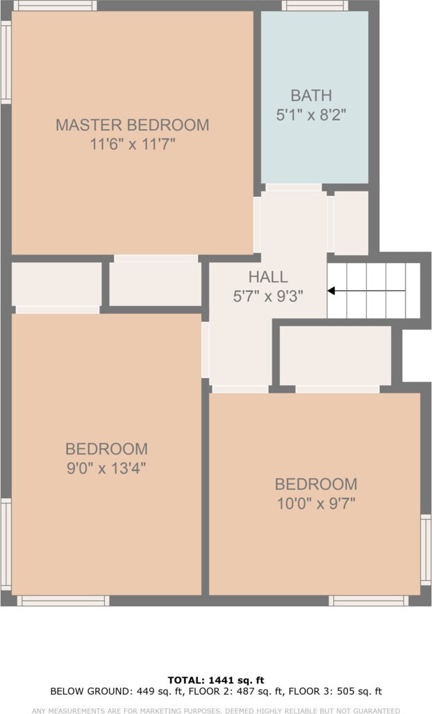 4401 Kingston Ave, Lisle, IL 60532 - property floor plan