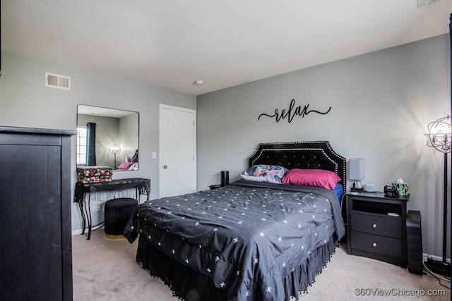 bedroom featuring carpet floors