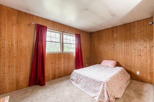 1409 E Stonehenge Dr Unit 1409, Sycamore, IL 60178 - bedroom featuring carpet floors and wooden walls