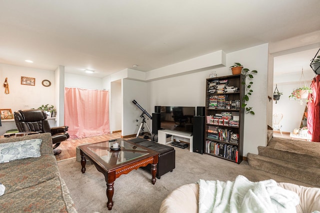 1409 E Stonehenge Dr Unit 1409, Sycamore, IL 60178 - living area featuring stairway