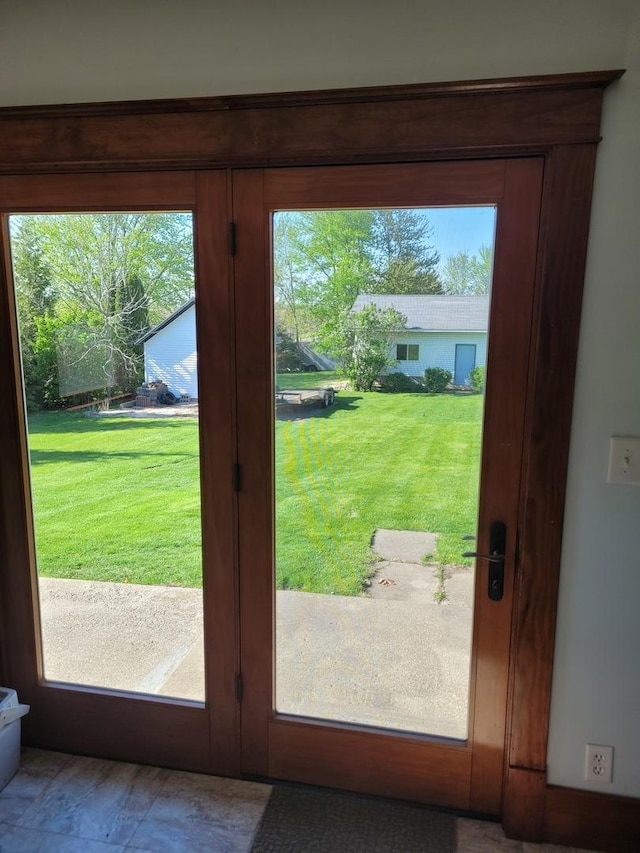 442 High St, Buda, IL 61314 - view of doorway to outside