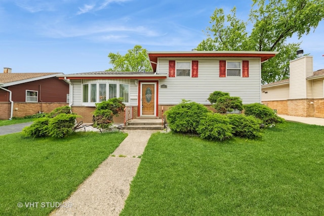 130 W Natalie Ln, Addison, IL 60101 - split level home with brick siding