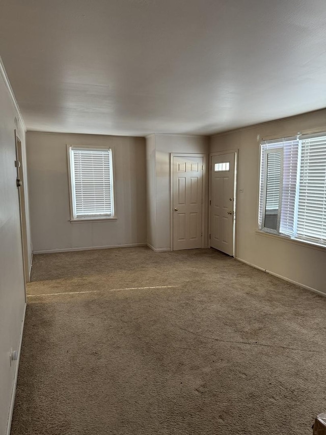 343 Indianwood Blvd, Park Forest, IL 60466 - entrance foyer featuring baseboards and carpet
