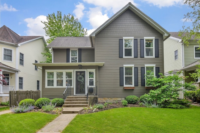 549 S Main St, Naperville, IL 60540 - view of front of property with entry steps