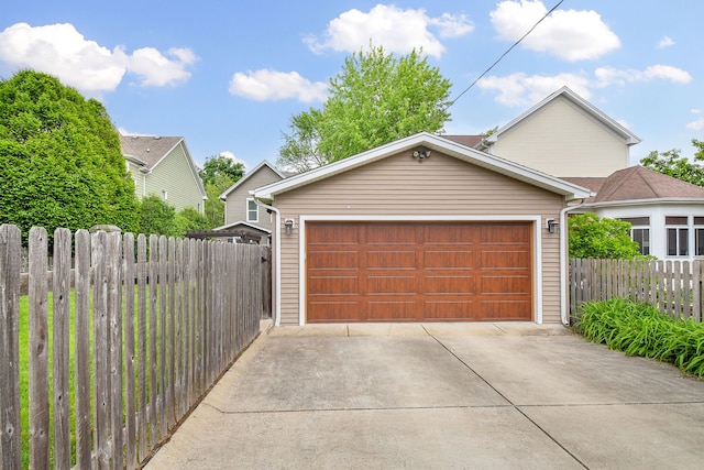 549 S Main St, Naperville, IL 60540 - garage featuring driveway