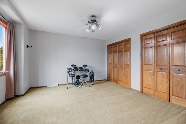 60 Romiga Ln, Palos Park, IL 60464 - unfurnished bedroom with carpet flooring, multiple windows, and baseboards