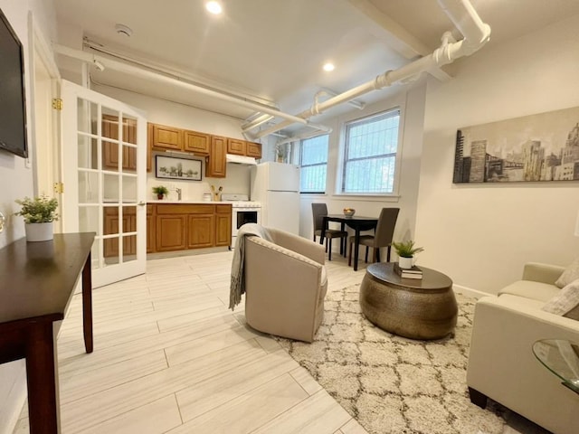 3604 W Dickens Ave Unit G, Chicago, IL 60647 - living area with recessed lighting