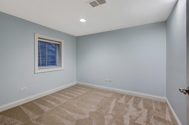 740 Fairmont Ct, Westmont, IL 60559 - carpeted empty room with baseboards and recessed lighting