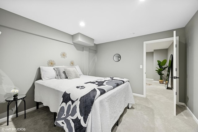 319 Carole St, Sugar Grove, IL 60554 - bedroom featuring light carpet and baseboards