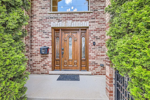 349 Home Ave, Itasca, IL 60143 - view of exterior entry featuring brick siding