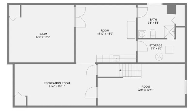 349 Home Ave, Itasca, IL 60143 - property floor plan