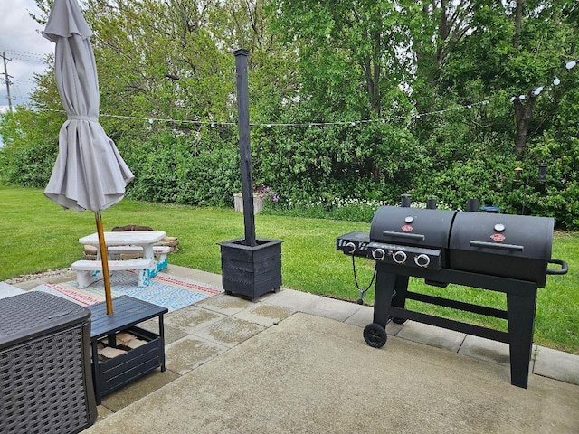 25159 Faraday Rd, Manhattan, IL 60442 - view of patio / terrace featuring area for grilling