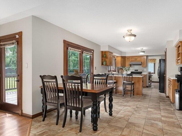 279 N Division St, Braidwood, IL 60408 - dining space with baseboards