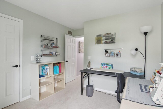 1034 Willoby Ln, Elgin, IL 60120 - carpeted home office with baseboards