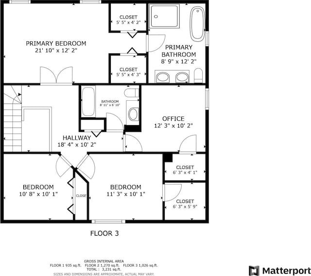 1034 Willoby Ln, Elgin, IL 60120 - home floor plan