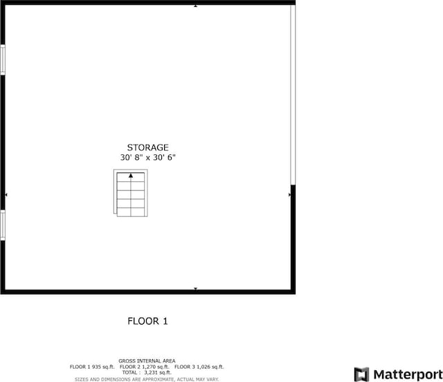1034 Willoby Ln, Elgin, IL 60120 - floor plan / room layout