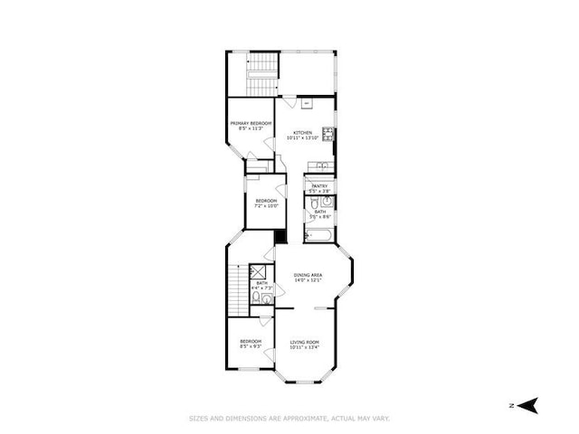 6151 S Marshfield Ave, Chicago, IL 60636 - home floor plan
